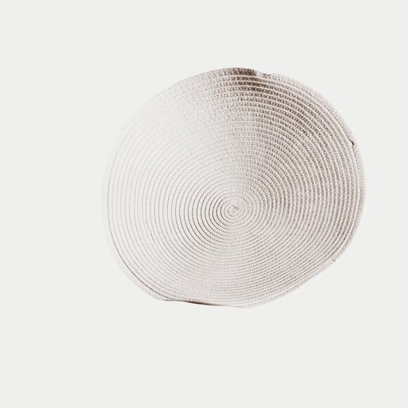 Artlines Christmas Placemats 15” Round 100% Polyester Set of 6 - Picture 4 of 7